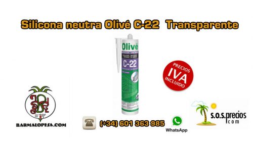 silicona-neutra-olivé-c-22-transparente