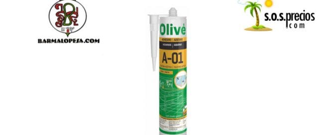 silicona de acuarios olive A01