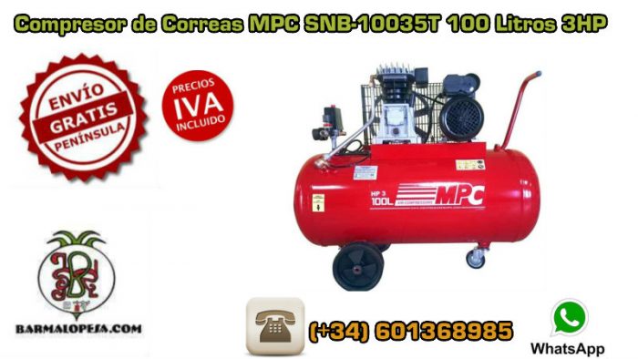 Compresor-de-Correas-MPC-SNB-10035T-100-Litros-3HP