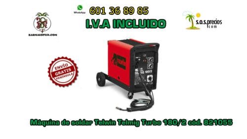 Máquina-de-soldar-Telwin-turbo-180/2-cód. -821055