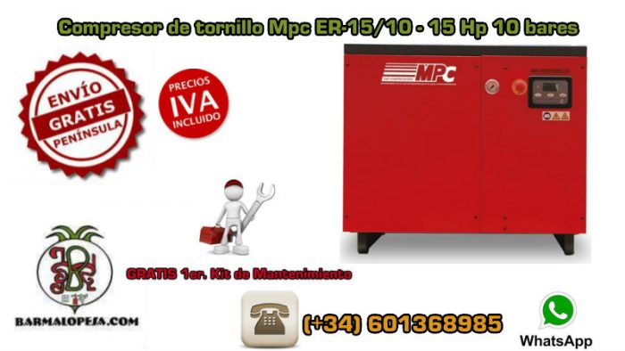 Compresor-de-tornillo-Mpc-ER-15-10-15-Hp-10-bares