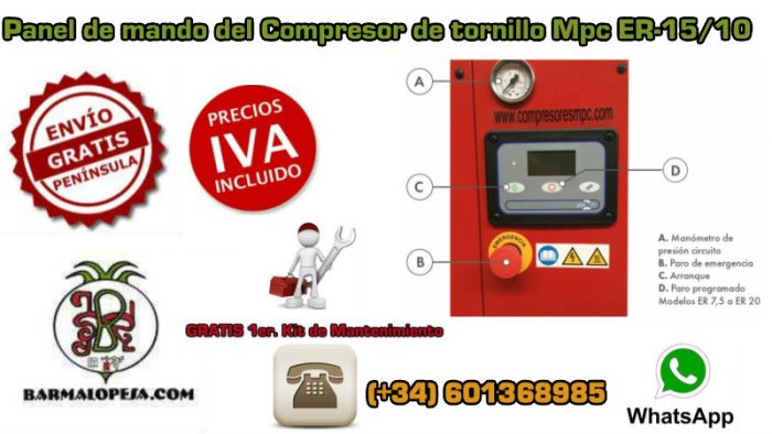 panel-de-mando-del-compresor-de-tornillo-Mpc-ER-15-10-15-Hp-10-bares