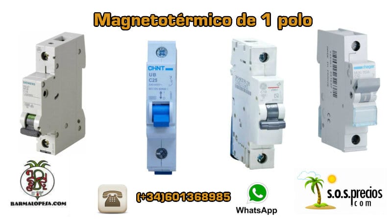 magnetotérmico-unipolar