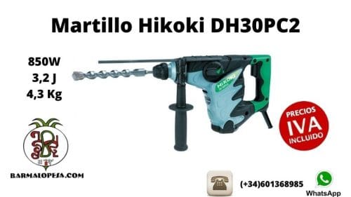 Martillo-Hikoki-DH30PC2