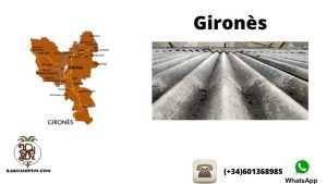 Desmontaje seguro de tejados de uralita con amianto en la comarca del Gironès.