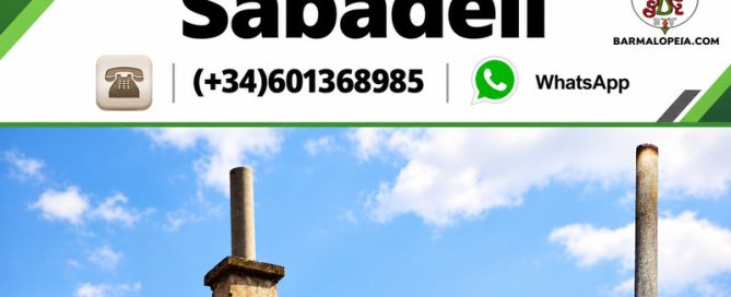 Chimeneas de amianto en Sabadell
