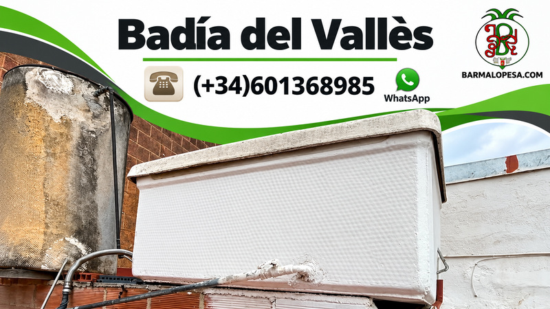 Depósitos de amianto en Badia del Vallès